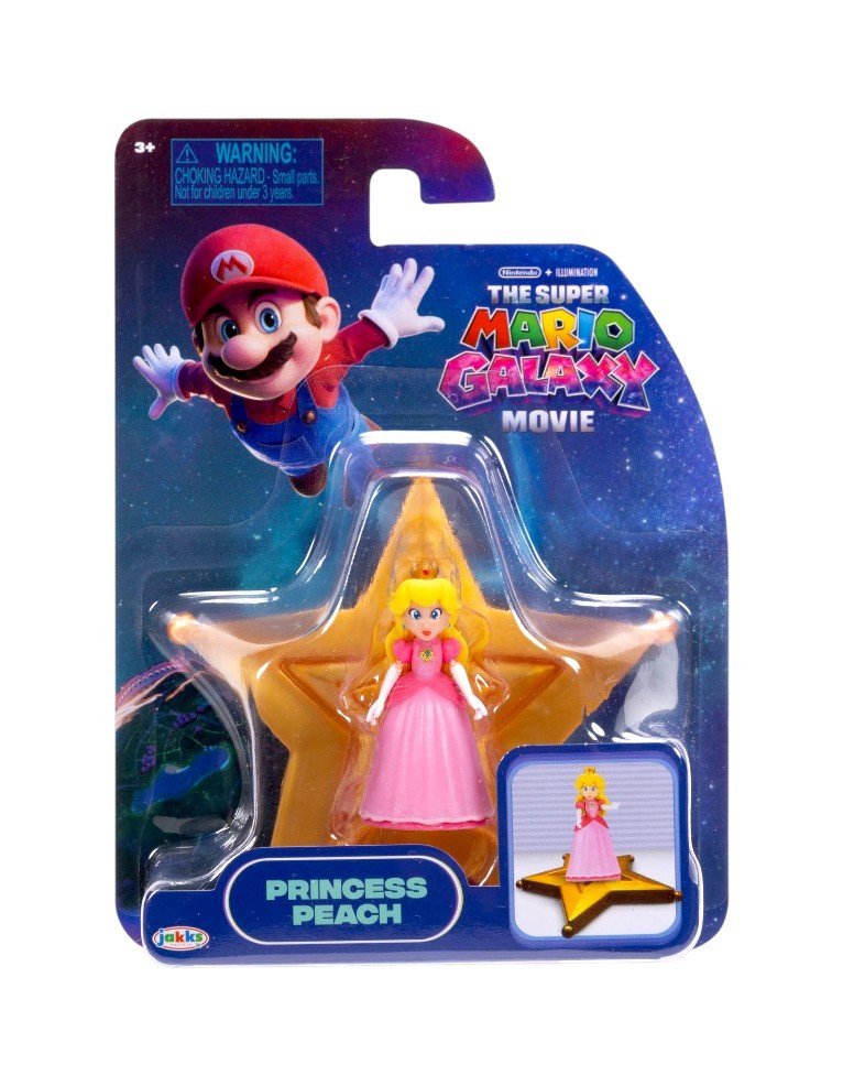 Figurka Super Mario Galaxy Princess Peach 4cm