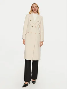 ARTIGLI Płaszcz przejściowy ACCP000638 Beżowy Regular Fit - Płaszcze damskie - miniaturka - grafika 1