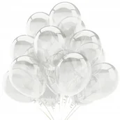 Balony i akcesoria - Balony transparentne, krystaliczne 20 szt. - miniaturka - grafika 1