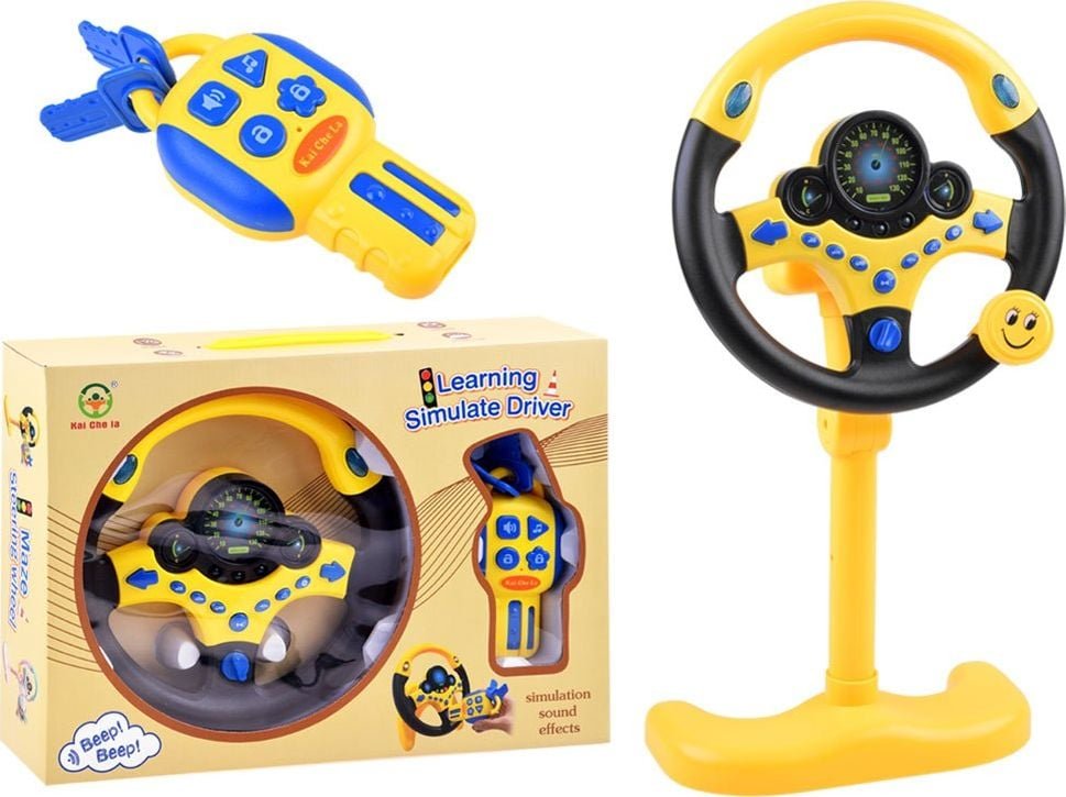 Jokomisiada Kierownica pilot kluczyki stojak dźwięk ZA3965