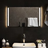 Lustra - vidaXL Lustro łazienkowe z LED, 70x40 cm - miniaturka - grafika 1
