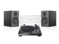 Zestawy stereo - Audio-Technica AT-LP120X-USB (czarny) + A28 (czarny) - miniaturka - grafika 1