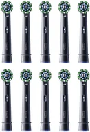 Końcówki do szczoteczek elektrycznych - Oral-B Pro CrossAction Wymienne końcówki 10 sztuk czarne - miniaturka - grafika 1