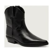 Botki damskie - Michael Kors Skórzane kowbojki NOEMIE - miniaturka - grafika 1