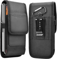 Etui i futerały do telefonów - Etui na telefon Cadorabo z zaczepem na pasek do Apple iPhone 13 MINI w kolorze CZARNYM - Praktyczne etui ochronne z karabińczykiem Pokrowiec z uchwytem na długopis - miniaturka - grafika 1
