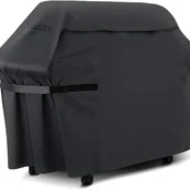 Pokrowce na grilla - Wytrzymały pokrowiec na grilla gazowego, wykonany z wodoodpornej i pyłoszczelnej tkaniny Oxford 210D, z samoprzylepnymi paskami - XL: 190 x 71 x 117 - miniaturka - grafika 1