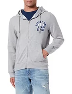 Bluzy damskie - Som Damska bluza D253388, Silver Grey Melange, S - miniaturka - grafika 1