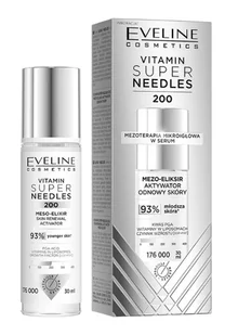 Eveline Vitamin Super Needles 200 Mezoterapia Mikroigłowa w Serum 30ml - Serum do twarzy - miniaturka - grafika 1