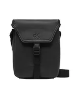 Nerki - Calvin Klein Jeans Saszetka Ultralight Reporter18 Pu K50K512565 Czarny - miniaturka - grafika 1