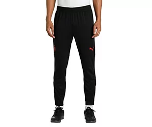 PUMA Męskie Spodnie treningowe do piłki nożnej A.C. Mediolan Męskie - Spodenki męskie - miniaturka - grafika 1