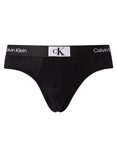 Calvin Klein Figi biodrowe czarne, Czarny, M - Majtki damskie - miniaturka - grafika 1