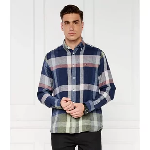 Tommy Hilfiger Lniana koszula | Regular Fit - Koszule męskie - miniaturka - grafika 1