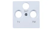 Klawisze i ramki - Simon KONTAKT - Pokrywa gniazda antenowego R-TV-SAT - 82 82037-30 - miniaturka - grafika 1