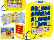 Gry planszowe - GRA planszowa logiczna KTO TO JEST gry edukacyjna dzieci 4 5 6 7 lat latka - miniaturka - grafika 1
