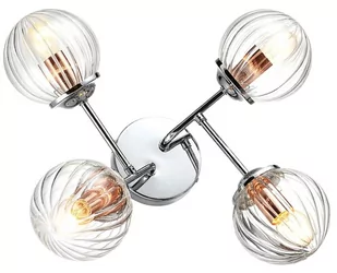Candellux Plafon LAMPA sufitowa BEST 34-67265 natynkowa OPRAWA szklane kule balls przezroczyste 34-67265 - Lampy sufitowe - miniaturka - grafika 1