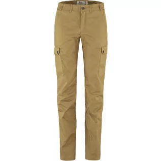 Spodnie damskie - Fjallraven Damskie spodnie trekkingowe Stina Trousers buckwheat brown - grafika 1