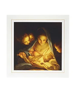 Religijna kartka świąteczna - tradycyjny wzór Maryja i Jezus - Kartki okolicznościowe i zaproszenia - miniaturka - grafika 1