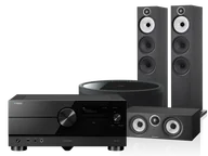 Kino domowe - Yamaha RX-A4A (czarny) + 603 S3 + HTM6 S3 + MusicCast 50 (czarny) - miniaturka - grafika 1