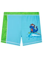 Kąpielówki dla chłopców - Playshoes Szorty kąpielowe 461305 M Niebieski - miniaturka - grafika 1