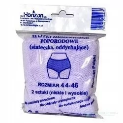 Poporodowe majtki siateczkowe Horizon rozm 44-46 - Majtki damskie - miniaturka - grafika 1