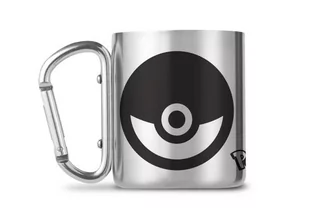 Kubek GBEYE, Pokemon (Pokeball), srebrny, 250 ml - Kubki - miniaturka - grafika 1