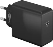 Ładowarki do telefonów - Ładowarka sieciowa USB-C PowerD 65W Goobay CZARNA - miniaturka - grafika 1