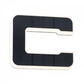 Lampy ogrodowe - Paulmann Outdoor Solar kinkiet zewnętrzny 1x0,2W z literą c solarny czarny 94652 - miniaturka - grafika 1