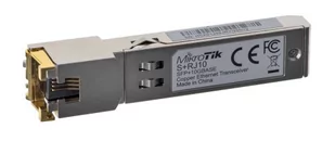 Mikrotik RJ45 SFP+ 10/100/1000M/2.5G/5G/10G copper module S+RJ10 - Pozostałe akcesoria sieciowe - miniaturka - grafika 2