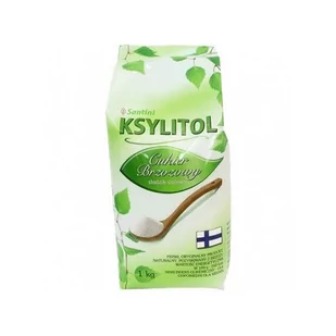 Santini KSYLITOL 1 kg (TOREBKA) - (FINLANDIA) - Cukier i słodziki - miniaturka - grafika 1