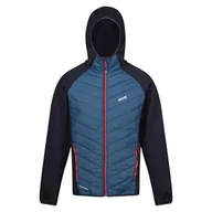 Płaszcze damskie - Regatta Męska wyściełana kurtka z kapturem Soft Shell Wyściełany płaszcz (1 szt.) - miniaturka - grafika 1