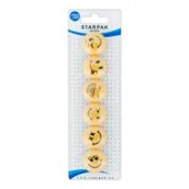 Zabawki kreatywne - STARPAK Magnes emotikony 30mm - miniaturka - grafika 1