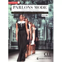 Parlons mode francais + CD - Malika Belghazi, Marie-Pierre Buisson - Książki do nauki języka francuskiego - miniaturka - grafika 1