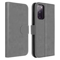 Etui i futerały do telefonów - Back Cover do Samsunga Galaxy S20 FE pełne etui z funkcją podstawki - Szary - miniaturka - grafika 1