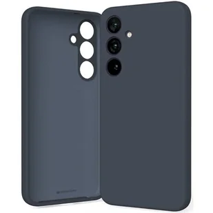 Etui MERCURY Silicone do Samsung Galaxy S25 Granatowy - Etui i futerały do telefonów - miniaturka - grafika 1