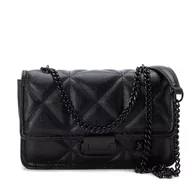 Torebki damskie - XTI 184298, Torba na messenger damska, czarny - miniaturka - grafika 1