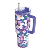 Kubki termiczne - Kubek Termiczny ze Słomką Quokka, Stalowy, na Herbatę, Kawę, Podróż, 1200ml - miniaturka - grafika 1