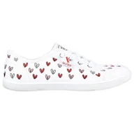 Trampki damskie - Buty Skechers Bobs B Cute Love Brigade W 113951 Wrpk białe - miniaturka - grafika 1