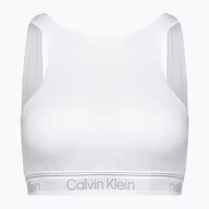 Bielizna sportowa damska - Biustonosz fitness Calvin Klein Medium Support bright white | WYSYŁKA W 24H | 30 DNI NA ZWROT - miniaturka - grafika 1