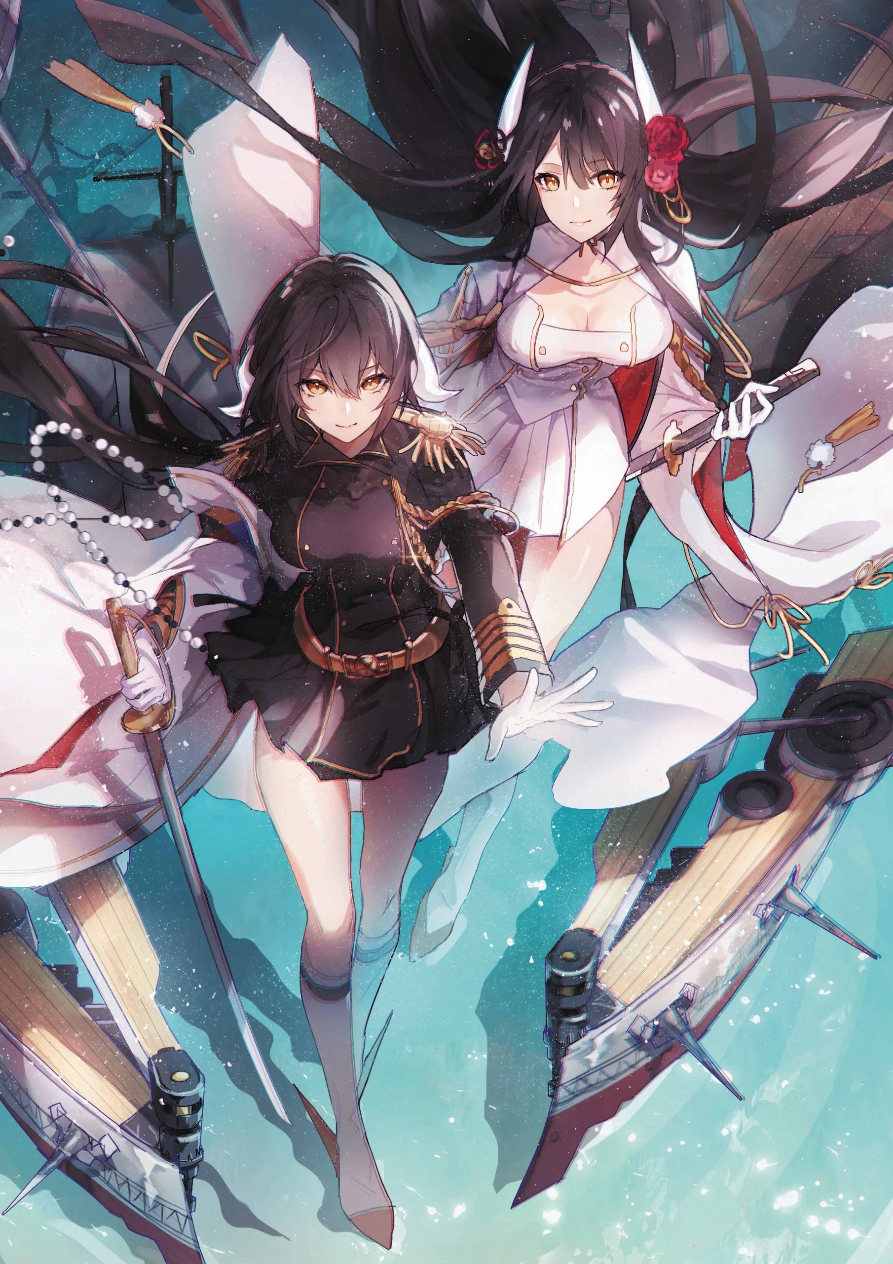 Plakat A3 anime gra Azur Lane