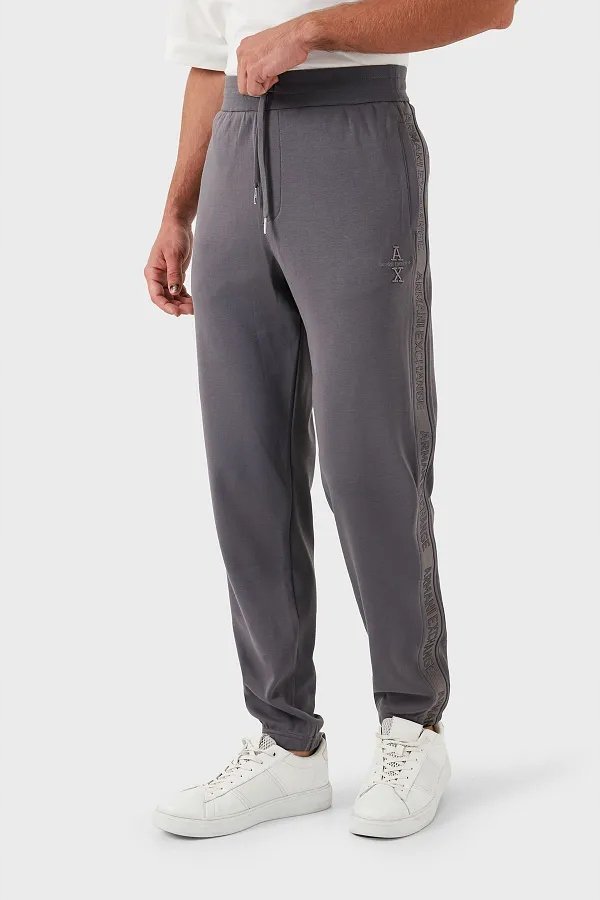 Spodnie męskie Armani Exchange 6DZPLC ZJNNZ szary - XL