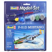 Kolekcjonerskie modele pojazdów - Revell P-51D Mustang (z farbami) 64148 - miniaturka - grafika 1