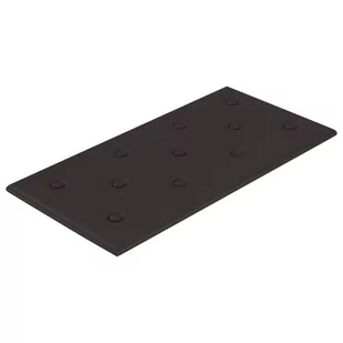 vidaXL Panele ścienne, 12 szt., czarne, 60x30 cm, sztuczna skóra 343988 - Panele ścienne i boazeria - miniaturka - grafika 4