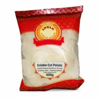 Chipsy - Fryums ziemniaczane Annam Crinkle Cut Potato 400g - do szybkiego smażenia - miniaturka - grafika 1