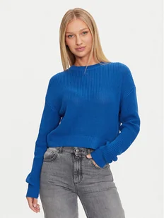 Noisy May Sweter Maysa 27021536 Niebieski Relaxed Fit - Swetry damskie - miniaturka - grafika 1