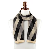 Apaszki i szaliki męskie - Elegancki szal męski długi szalik PETERSON szykowny duży ciepły na zimę - miniaturka - grafika 1