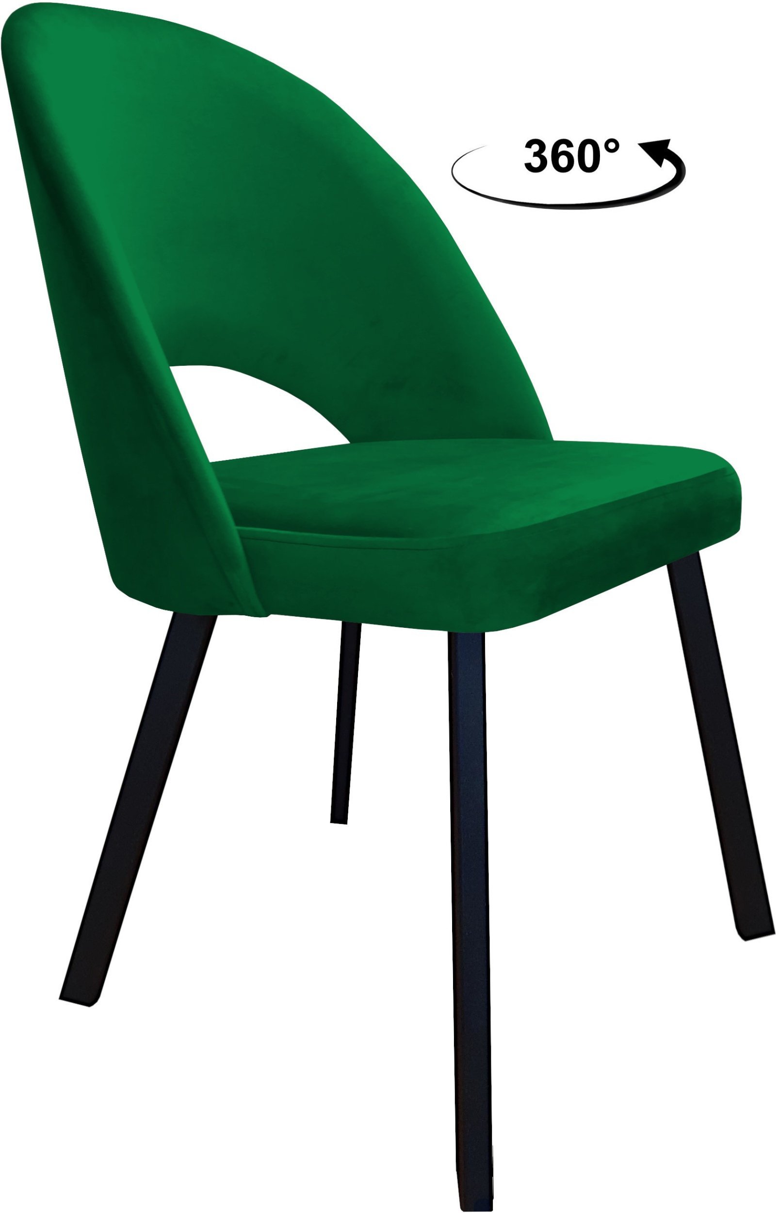 Krzesło obrotowe Polo podstawa Profil czarna MG25