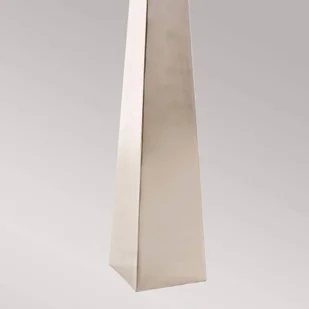 Elstead Lampa stojąca Ascent, polerowany nikiel, czarny klosz - Lampy stojące - miniaturka - grafika 2