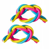 Gumki biurowe - Tęczowa długa gumka 2 szt - miniaturka - grafika 1