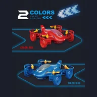 Zabawki zdalnie sterowane - SAMOCHÓD Z MUZYKĄ I ŚWIATŁEM W KOLORZE CZERWONYM ZABAWKA DLA DZIECI PREZENT - miniaturka - grafika 1