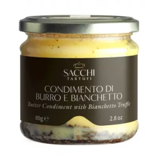 Sacchi Tartufi Masło klarowane z truflą białą i serem grana padano 80 g - Masło i margaryna - miniaturka - grafika 1